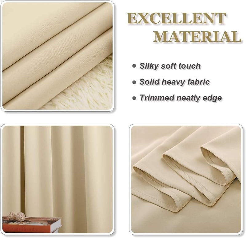PONY DANCE Sötétítő Függöny Gyerekszobához 90x132cm Biscotti Beige