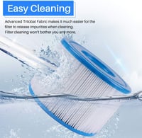 POOLPURE 6db S1 típusú medence szűrőbetét Intex PureSpa jakuzzihoz 4