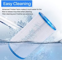 POOLPURE A vagy C típusú medenceszűrő betét Intex szivattyúkhoz, Easy Set és felfújható medencékhez, 4 db-os csomag 5