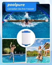 POOLPURE Spa szűrő csomag 2db - Whirlpool medence szűrő csere - 940-2pack 7