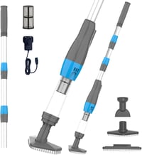 PoolyPoly 3 az 1-ben elektromos medence porszívó, állítható nyéllel, 90 perc üzemidő 1