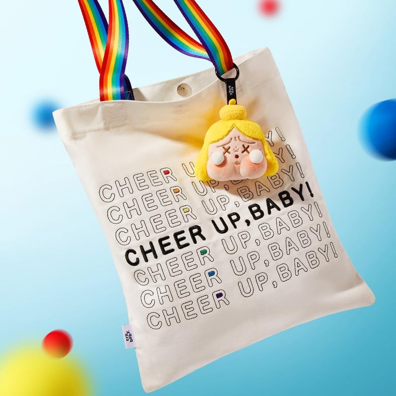 POP MART Crybaby Cheer UP plüss függő figura gyűjtői játék