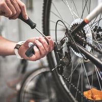 POPETPOP 10 szett féktárcsás kerékpár fékbetét ABS csipesz kábel tartó fekete 3