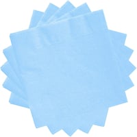 POPOYU 20 db világoskék papírszalvéta 33x33 cm, party és esküvői dekoráció 1