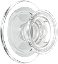 PopSockets MagSafe kompatibilis telefontartó, vezeték nélküli töltéshez, átlátszó - klar 4