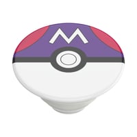 Držiak na telefón a stojan PopSockets PopGrip Pokémon Master Ball s vymeniteľným vrškom pre smartfóny a tablety 4
