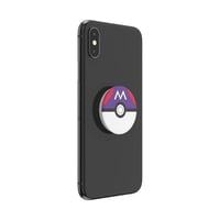Držiak na telefón a stojan PopSockets PopGrip Pokémon Master Ball s vymeniteľným vrškom pre smartfóny a tablety 3