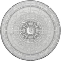 PopSockets Telefontartó Kiterjeszthető Állvánnyal, Átlátszó Zodiákus Dizájn - silver 6