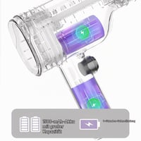 Aparat electric pentru făcut paste PORFOYO, manual, portabil, fără fir, automat, reîncărcabil, cu 5 discuri pentru paste, aparat pentru spaghete, alb 5