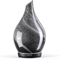 Porseme Aroma Diffúzor 280ml - Kézzel Fújt Üveg Párologtató Illóolajokhoz, Ultrahangos Hideg Párásító, 7 LED Színnel, Automatikus Kikapcsolá 1