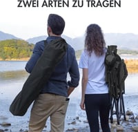 Portal összecsukható kempingszék - Black 7
