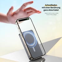 PORTENTUM MagSafe Powerbank 10000mAh Ultra-tenký 14mm – Magnetická powerbanka 22,5W PD QC rýchlonabíjanie, Qi 15W bezdrôtové nabíjanie, USB-C USB-A – kompatibilná s iPhone a Samsung 5
