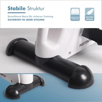 PORTENTUM Pedálozógép Seniorknak LCD Kijelzővel - Ülő Lábedzőgép Hordozható Állítható Ellenállással 6