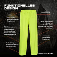 Portwest Classic esőnadrág unisex L méret sötétkék 4