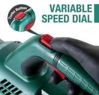 POSENPRO 20V Akkumulátoros Lombfúvó 155 km/h, 480 m³/h, 4000 mAh Akkuval és Töltővel 4