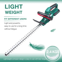 POSENPRO 20V Akkumulátoros Sövényvágó 52cm Pengével, 2.0Ah Akkuval és Töltővel 8