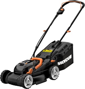Akumulátorová kosačka na trávu WORX WG779E.9 40V so záberom 34 cm a 6-stupňovým nastavením výšky kosenia