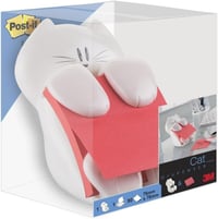 Post-it Cat-330 Super Sticky Z-Notes zásobník s držiakom v tvare mačky, 76x76 mm, balenie 90 listov, biely 2
