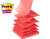 Post-it Cat-330 Super Sticky Z-Notes zásobník s držiakom v tvare mačky, 76x76 mm, balenie 90 listov, biely 5