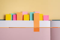 Samolepiace záložky Post-it, 5 blokov (500 listov), 15 x 50 mm, rôzne farby 5