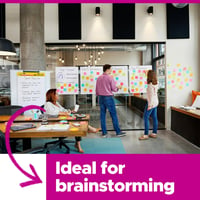 Flipchart papier Post-it Super Sticky, 635x762 mm, biely, 30 listov, balenie 6 ks, opakovane nalepiteľný, pre zasadacie miestnosti a brainstorming 7