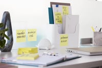 Samolepiace bločky Post-it Super Sticky, žlté, 76x76 mm, 6 bločkov x 90 listov, extra silné lepidlo, ideálne na plánovanie a štúdium 9