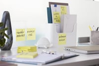 Samolepiace bločky Post-it Super Sticky, 47,6x47,6 mm, žlté – 12 bločkov x 90 listov 10