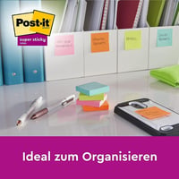 Samolepiace bločky Post-it Super Sticky Soulful – 76 x 76 mm, 6 blokov, 90 listov/blok 3