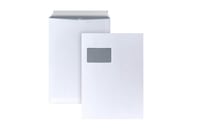 Plicuri Autoadezive cu Fereastră Posthorn Bong C4, 250 buc. - 90g/m² - 324x229 mm - Plic Poștal Alb A4 1