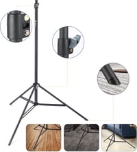 Potaeco fotóháttér állvány klipekkel, homokzsákokkal és táskával - 2,8x3 m 8