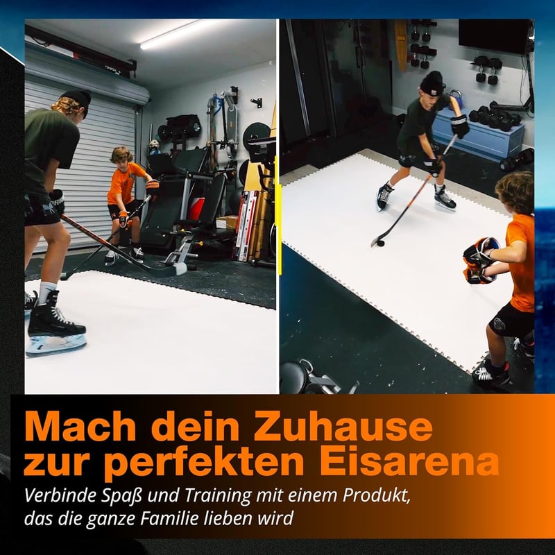 Potent Hockey szintetikus jégpálya csempe - bővíthető műjég edzőpálya