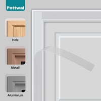 Pottwal Mágneses Szúnyogháló Ajtóra 95x220cm Automatikus Zárással 6