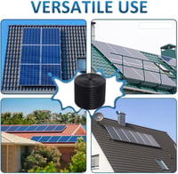 Poweka Napelem Madárvédelem 20x30m PVC Háló Galambriasztó 70 Rozsdamentes Rögzítéssel 6