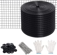 Poweka Napelem Madárvédelem 20x30m PVC Háló Galambriasztó 70 Rozsdamentes Rögzítéssel 1
