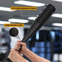 POWER GUIDANCE Acél Macebell Edzőbuzogány 10 kg - Otthoni és Edzőtermi Funkcionális Tréninghez, Masszázshoz és Rehabilitációhoz, Fekete 3