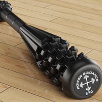 POWER GUIDANCE Acél Macebell Edzőbuzogány 10 kg - Otthoni és Edzőtermi Funkcionális Tréninghez, Masszázshoz és Rehabilitációhoz, Fekete 6