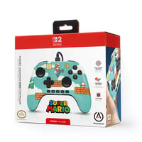Káblový ovládač PowerA Advantage pre Nintendo Switch – Mario Edition, oficiálne licencovaný, Hallov efekt, programovateľné tlačidlá, tlačidlo C, integrované ovládanie zvuku 8