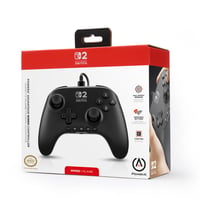 Controller cu fir PowerA Advantage pentru Nintendo Switch 2 - Negru, Efect Hall, butoane mapabile, buton C, control audio integrat, licențiat oficial 8