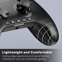 Controller cu fir PowerA Advantage pentru Nintendo Switch 2 - Negru, Efect Hall, butoane mapabile, buton C, control audio integrat, licențiat oficial 7