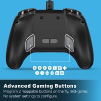 Káblový ovládač PowerA Advantage pre Nintendo Switch – Mario Edition, oficiálne licencovaný, Hallov efekt, programovateľné tlačidlá, tlačidlo C, integrované ovládanie zvuku 4