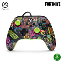 PowerA Advantage žičani kontroler za Xbox Series X|S - Fortnite Glow dizajn, gamepad kompatibilan s PC-jem i Xboxom 1