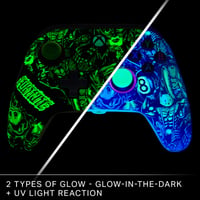 PowerA Advantage žičani kontroler za Xbox Series X|S - Fortnite Glow dizajn, gamepad kompatibilan s PC-jem i Xboxom 3