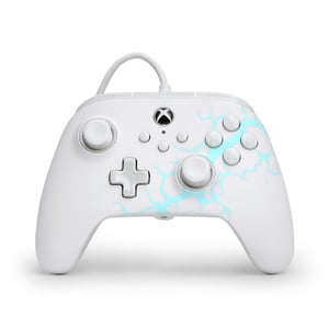 PowerA Advantage Xbox Series X|S žičani kontroler - Arctic Ice, gamepad, gaming upravljač