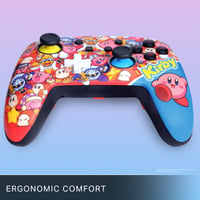 Bezdrôtový ovládač PowerA Enhanced Bluetooth pre Nintendo Switch – World of Kirby 6