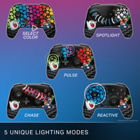 PowerA Enhanced Wireless Controller Nintendo Switch-hez Lumectra világítással - Mario Peek-A-Boo dizájn, vezeték nélküli kontroller 7