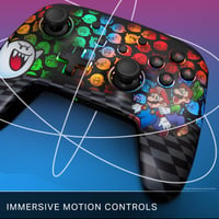 PowerA Enhanced Wireless Controller Nintendo Switch-hez Lumectra világítással - Mario Peek-A-Boo dizájn, vezeték nélküli kontroller 8
