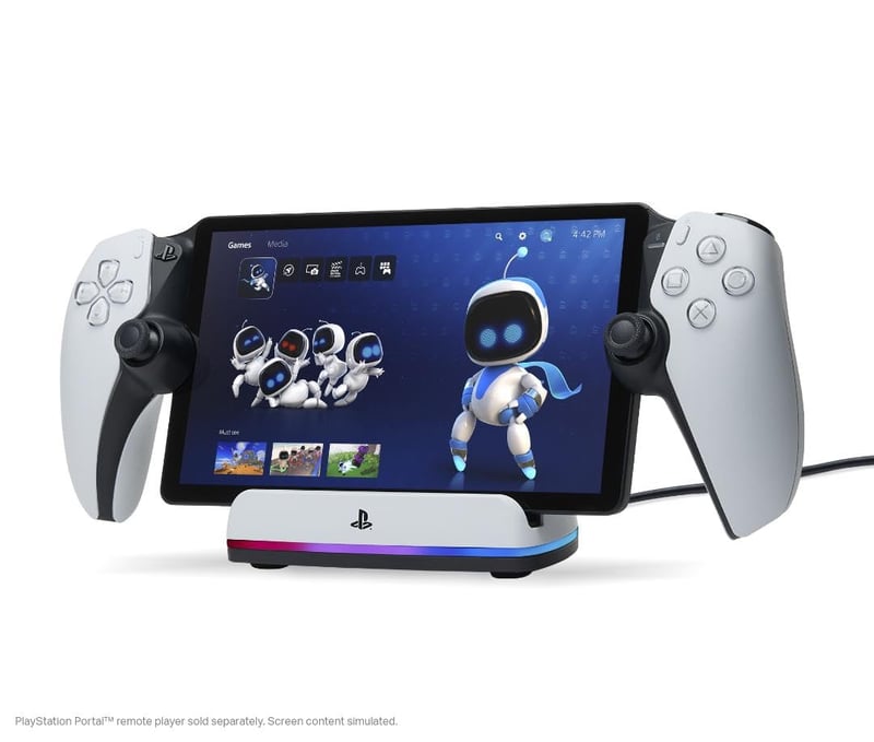 Nabíjacia stanica PowerA pre PlayStation Portal Remote Player – Oficiálny nabíjací dok pre ovládač PS Portal
