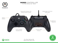 PowerA vezetékes Xbox kontroller Xbox Series X|S / Xbox One / Windows 10/11 - fekete 3