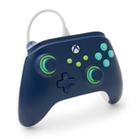PowerA Vezetékes Xbox Kontroller – Tengerészkék – Xbox — hibás, részben működik: bal analóg kar felfelé hibás (állapot: lásd a 2. képet) 4