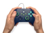 PowerA Vezetékes Xbox Kontroller – Tengerészkék – Xbox — hibás, részben működik: bal analóg kar felfelé hibás (állapot: lásd a 2. képet) 3